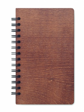 Logotrade reklaamtooted pilt: A5 kasepuidust märkmik GROWBOOK™