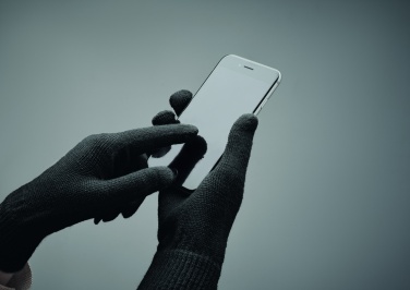 Logo trade firmakingituse pilt: Kootud kindad RPET-st