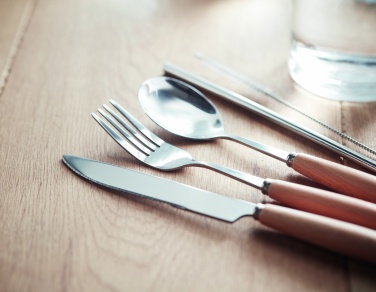 Logotrade reklaamkingi foto: Roostevabast terasest söögiriistade komplekt