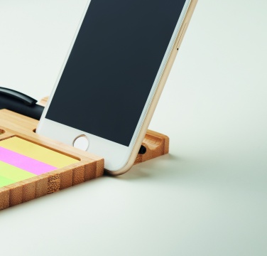 Logo trade reklaamtooted foto: Bambusest lauatelefoni alus