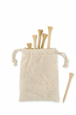 Logotrade meened pilt: 20 bambusest golfi t-de komplekt