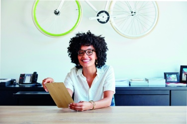 Logotrade meened pilt: A4 bambusest lõikelaud