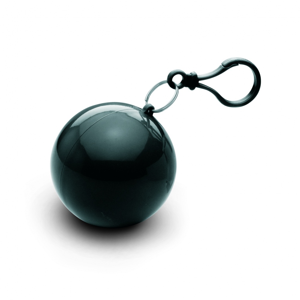 Logo trade reklaamkingitused foto: Vihmapontšo ümmarguses anumas