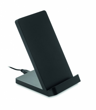 Logotrade reklaamkingid pilt: Bambusest juhtmevaba laadimisalus 5W WIRESTAND