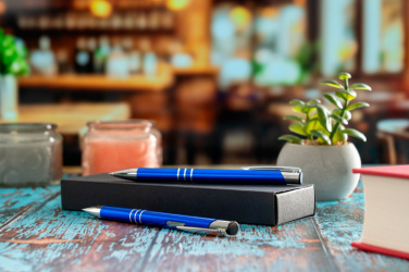 Logotrade firmakingi foto: Metallist kirjutuskomplekt CLAREMONT