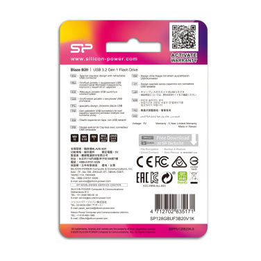 Logo trade meened foto: Pendrive Silicon Power B20 USB 3.0