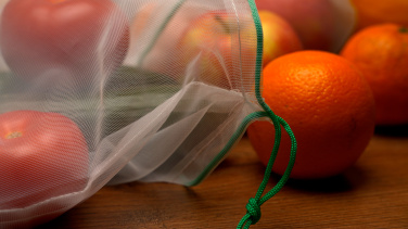 Logo trade reklaamtoote pilt: Võrgust toidusäilituskotid, komplektis 3 kotti MIAMI