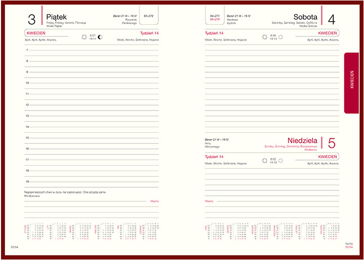 Logotrade firmakingi foto: Kalender 645131