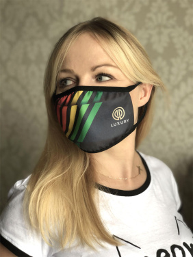 Logo trade reklaamtooted foto: MARS PRO puuvillane mask (suurus M) koos tasku ja HEPA-filtriga 1380165