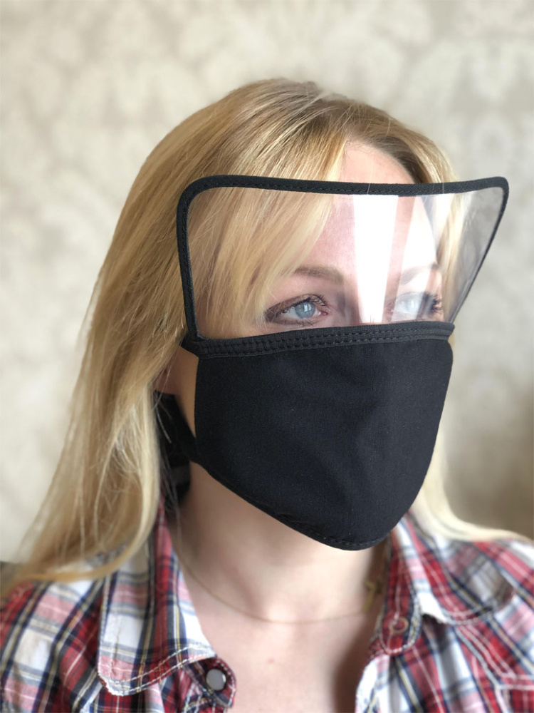 Logotrade meened pilt: BRASIL kaitsev visiirmask 1381165