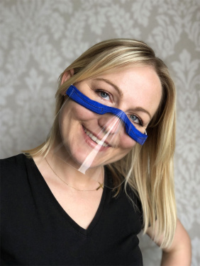 Logo trade firmakingitused foto: KALIPSO näokaitse - läbipaistev mask suu ja nina jaoks 1447162