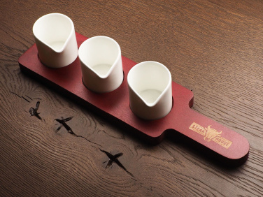 Logo trade meene pilt: Puidust 3 Shot klaasi alusega 1863121