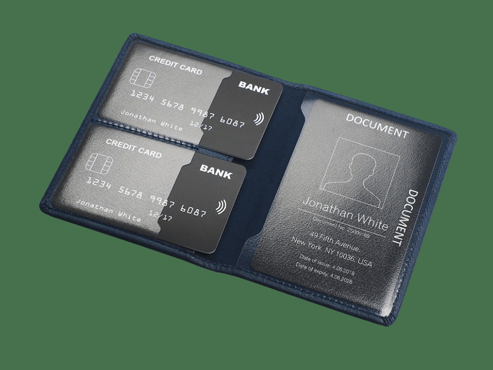 Logo trade ärikingituse pilt: RFID dokumendi rahakott 611327