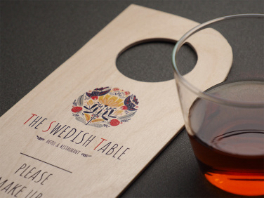 Logo trade firmakingituse pilt: Puidust infolipik 1160121