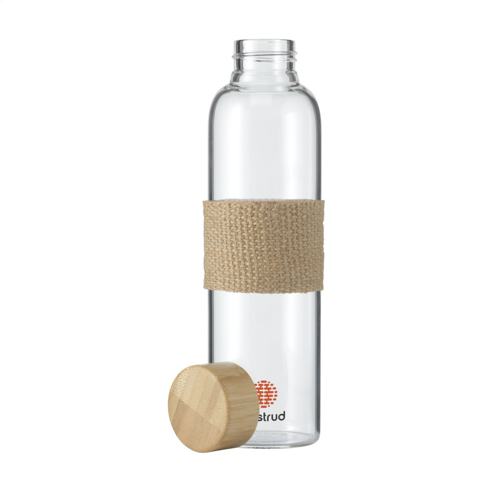 Logotrade reklaamtooted pilt: Senga Glass Bamboo 500 ml joogipudel