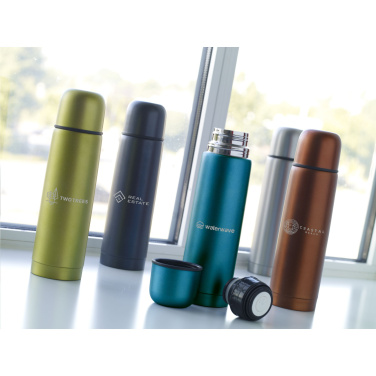 Logotrade ärikingi foto: Frosted Bottle RCS Recycled Steel 500 ml termopudel