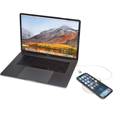 Logo trade firmakingitused foto: Freal 15 W taaskasutatud plastist juhtmevaba laadimisalus