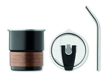 Logotrade firmakingi foto: Akaatsiast roostevaba termoskruus, 260 ml