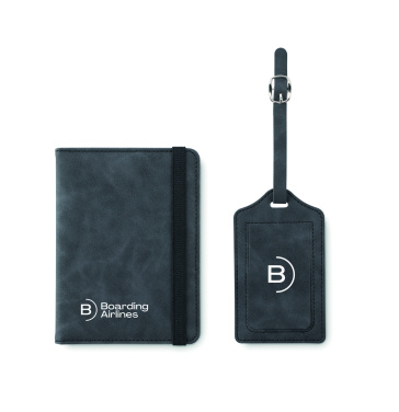 Logotrade reklaamtoote foto: JETTAG passi ja pagasilipikute komplekt