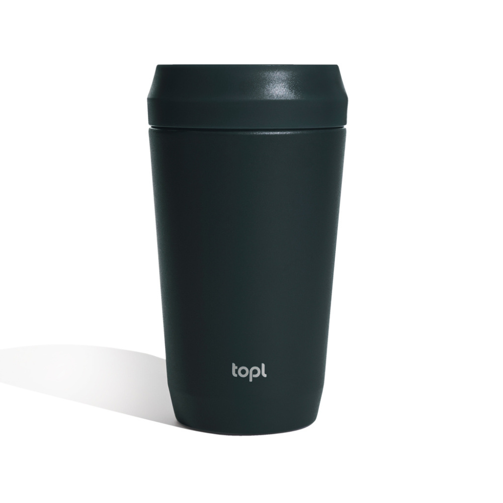 Logotrade reklaamtoote foto: Topl Recycled Steel To Go Tumbler Patenteeritud 360 Kaas 354ml