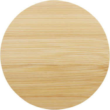 Logo trade reklaamtoote pilt: Lenora 250 ml klaasist tass bambusest kaanega