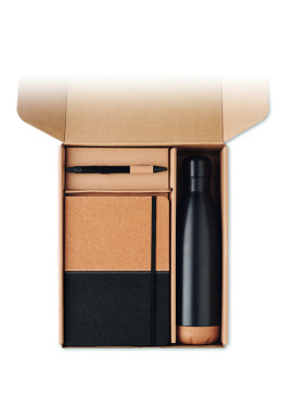 Logotrade reklaamkingituse foto: CADEAU 3-osaline kinkekomplekt karbis