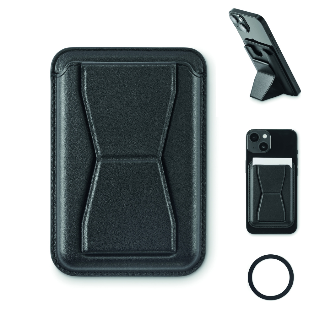 Logotrade reklaamkingi foto: LEAMAG magnetiline PU kaardihoidja