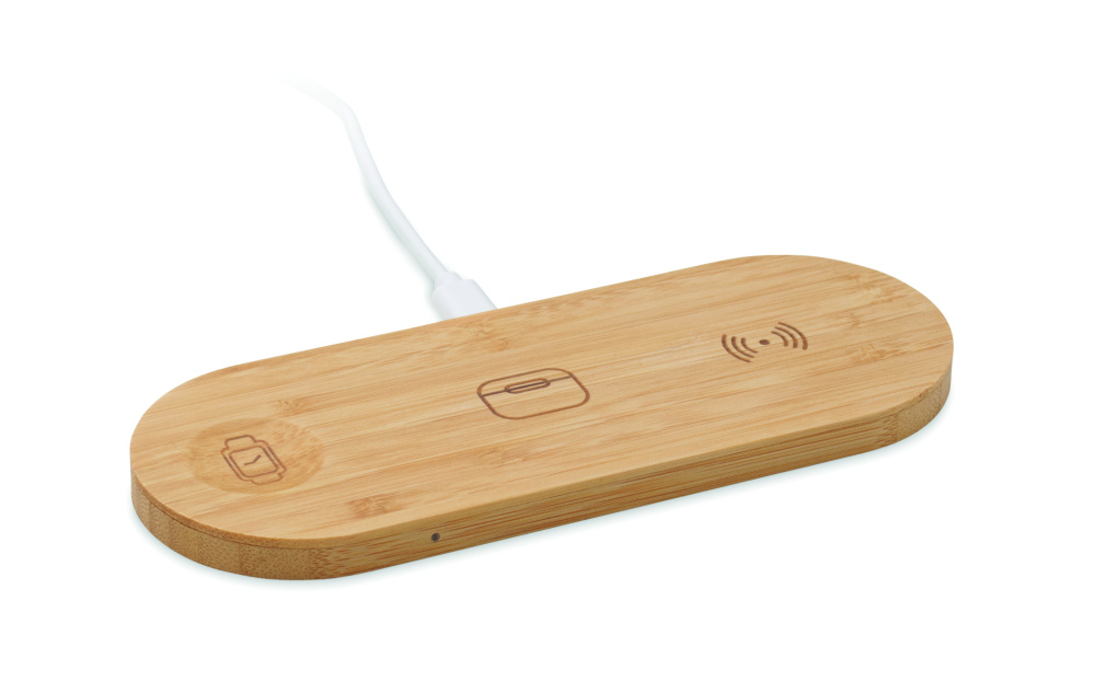 Logotrade firmakingid pilt: 3-ühes 15W juhtmevaba laadija RECPAD