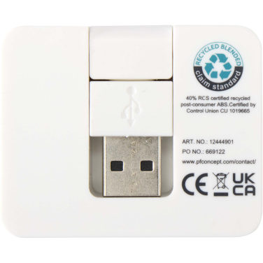 Logotrade firmakingi foto: Gaia 4-pordiline USB-jaotur