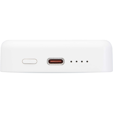 Logotrade reklaamkingitused pilt: Acrab 10 000 mAh 15W magnetiline juhtmevaba varupank 20W PD-ga - valmistatud taaskasutatud plastist