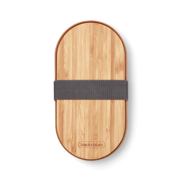 Logo trade reklaamtooted foto: Black+Blum roostevabast terasest toidukarp