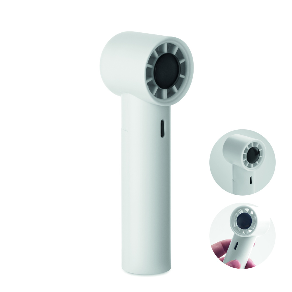 Logotrade ärikingi foto: Mini käeshoitav kiire ventilaator