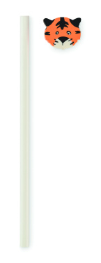 Logotrade firmakingi foto: Loomakujulised puidust pliiatsid