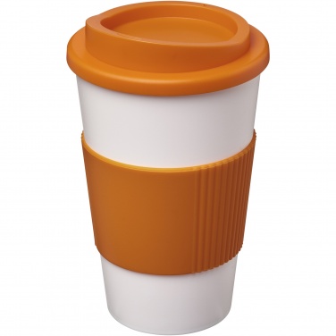 Logo trade liikelahja kuva: Americano® 350 ml eristetty muki oterenkaalla