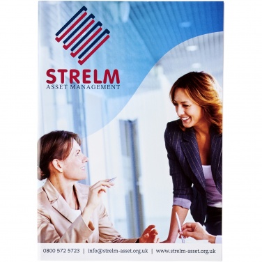 Logo trade liikelahjat tuotekuva: Desk-Mate®-muistio kannella, A5