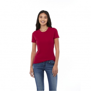 Logotrade mainoslahja tuotekuva: Balfour short sleeve women's organic t-shirt