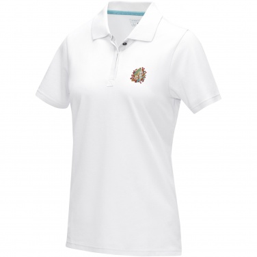 Logo trade liikelahjat mainoslahjat kuva: Graphite short sleeve women’s organic polo