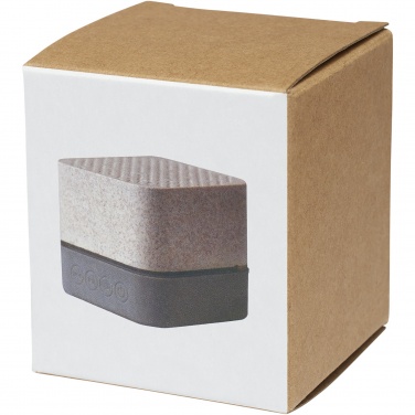 Logotrade liikelahja tuotekuva: Aira Bluetooth® -kaiutin, vehnänolkea