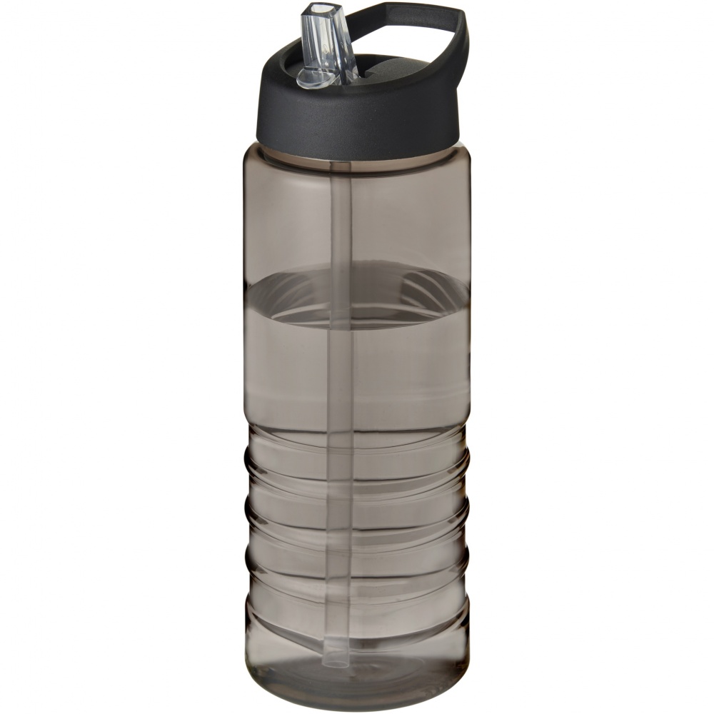 Logotrade liikelahja tuotekuva: H2O Active® Eco Treble 750 ml:n juomapullo sporttikorkilla