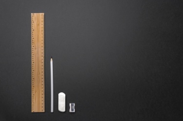 Logotrade mainoslahja ja liikelahja kuva: Timberson ekstrapaksu 30cm kaksipuolinen bambuviivain