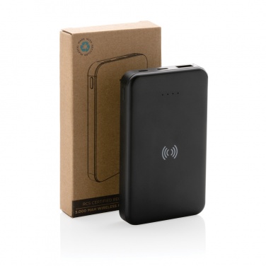 Logotrade mainoslahja ja liikelahja kuva: RCS 5000mAh varavirtalähde langattomalla latauksella