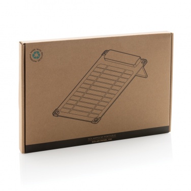 Logo trade mainoslahja kuva: Solarpulse rmuovinen kannettava aurinkopaneeli 5W