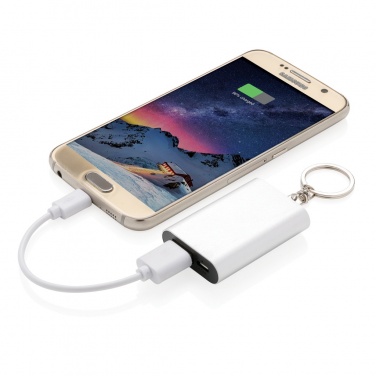 Logo trade liikelahja kuva: 1.000mAh varavirtalähde avaimenperä