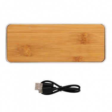 Logotrade liikelahja mainoslahja kuva: Langaton Nevada-bambukaiutin 3 W