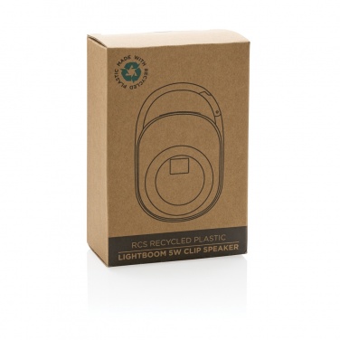 Logotrade liikelahjat kuva: RCS Lightboom 5W clip-kaiutin kierrätetystä muovista