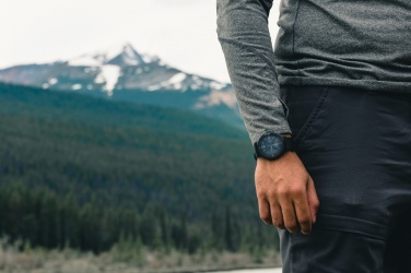 Logo trade mainoslahja ja liikelahja tuotekuva: Swiss Peak RCS kello kierrätetystä TPU:stä