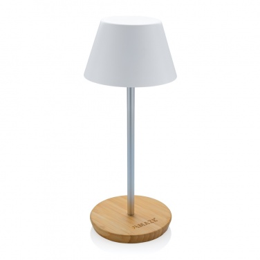 Logotrade mainoslahjat ja liikelahjat tuotekuva: Pure Glow USB-ladattava pöytälamppu RCS muovista
