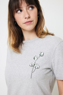 Logotrade liikelahjat mainoslahjat tuotekuva: Iqoniq Manuel värjäämätön t-paita kierrätetystä puuvillasta