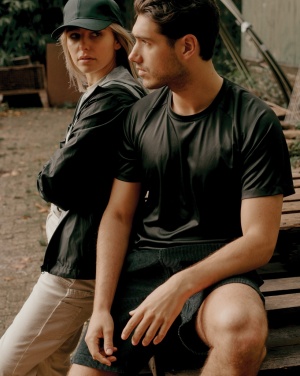 Logo trade liikelahjat mainoslahjat kuva: Iqoniq Tikal urheilu t-paita kierrätyspolyesteristä