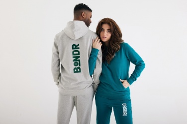 Logo trade mainostuote kuva: Iqoniq Torres värjäämätön huppari kierrätetystä puuvillasta